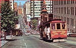 N C16624 - San Francisco - Cable Car (1) - Editor Smith Novelty Co, San Francisco - Dim. 14x9 cm - Col. Amlcar Monge da Silva (- Adquirido em 1979)