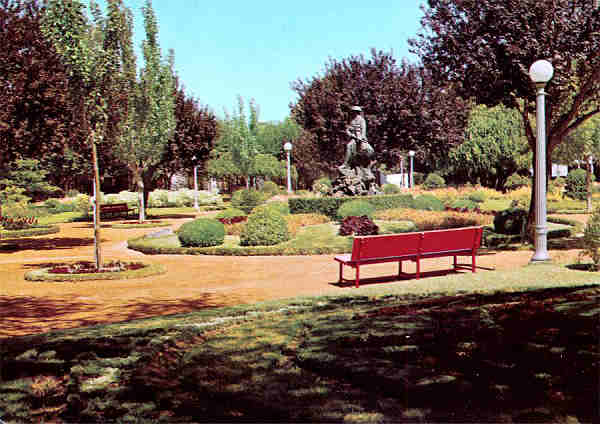 N. 919/Pr. - SANTARM Jardim das Portas do Sol - Col. Portugal Turstico - S/D - Dimenses: 14,9x10,6 cm. - Col. HJCO (Circulado em 1962)