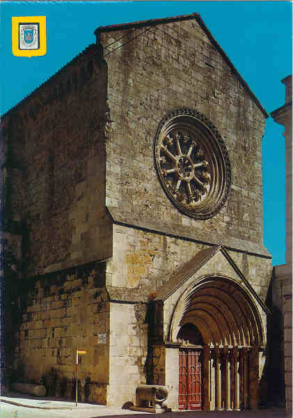 N 903 - Santarm. Igreja de S. Joo de Alporo (sc. XII) - Ed. Cmara M. Santarm - SD - Dim. 10,5x15 cm - Col. M. Soares Lopes