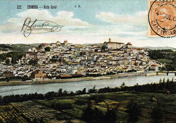 Postal 21 - 1907 Coleco Selos e Postais de Portugal. Trs sculos de Histria Dim. 14x9,7cm. Col. Carlos Alberto Silva Sousa