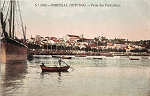 N 1045 - Praia das Fontainhas - Editor desc. - Dim. 140x90 mm - Col. A. Monge da Silva (anterior a 1910)