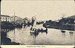 SN - SILVES. Caes e Ponte - Edio Lopes & Irmo, Silves - SD - Dim.13,9x9 cm - Circulado em 1912 - Col. A. Monge da Silva