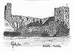 N 2 - Castelo de Soure - Aguarelas e Desenhos de FASilvaRocha (1999) - Ed Autor - 10,5x15 cm. - Col. Silva Rocha
