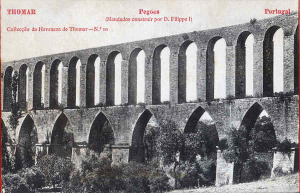 N 10 - Peges, mandados construir por D.Filipe I - Colleco da Havaneza de Thomar - 14x8,8 cm - Col. A. Monge da Silva (cerca de 1905)