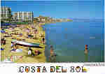 Ref. 3568-CSM - Costa del Sol Playa de la Carihuel - Ed. Ediciones A.M.  Foto Jos Barea - Dim.15x10,5 cm - Col. Mrio Silva