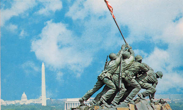 SN - U.S. Marine Corps War Memorial - Edio annima - Dim. 14x8,9 cm - Col. Amlcar Monge da Silva (c. 1970)