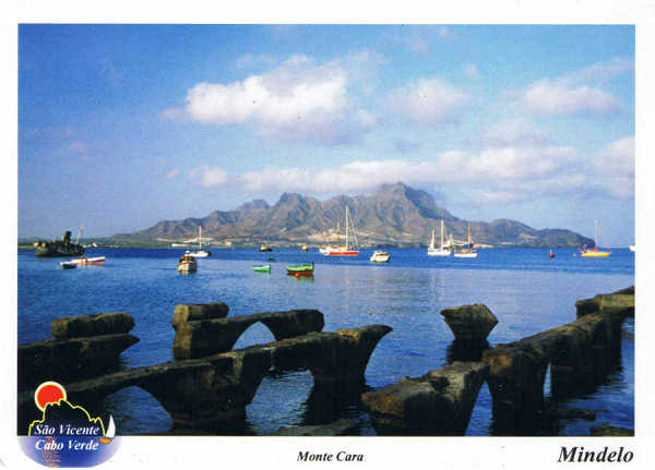 Mt-Cara - 04p - Mindelo. Monte Cara - Ed. Informao Turstica - Lucete Fortes - Mindelo - Cabo Verde - tel +238 2324267 Foto: Dr. Pitt Reitmaier www.bela-vista.net - SD - Dim. 14,8x10,5 cm - Col. Manuel Bia (2011)