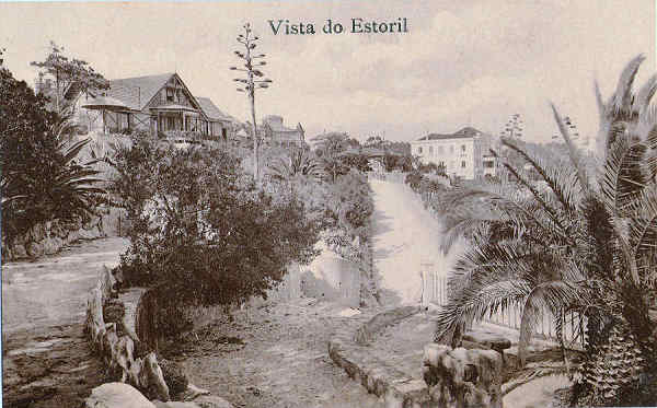 S/N - Vista do Estoril - Editor Grandes Armazens do Chiado, Lisboa - Dim. 138x86 mm. - Col. A. Monge da Silva (cerca de 1905)