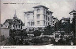 N 13 - Grupo de chalets no Monte Estoril - Editor Martins & Silva, L. Cames, 35, Lisboa - Dim. 138x86 mm. - Col. A. Monge da Silva (cerca de 1905)