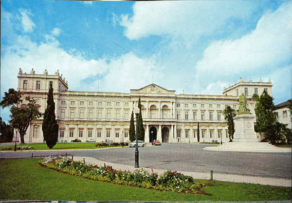 N 831 - Lisboa.(Portugal). Palcio Nacional da Ajuda - Coleco Passaporte (LOTY) - SD - Dim. 104x150 mm - Col. Graa Maia