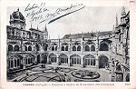 N 1669 - Claustros e Jardim do Monumento dos Jernymos - Edio Martins & Silva, Praa Luis de Cames 35, Lisboa - Dim. 142x89 mm - Carimbo Postal 04SET1912 - Col. A. Monge da Silva