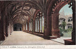 N 1030 - Convento dos Jeronymos (Claustro) - Edio B.P. - Dim. 137x89 mm - Col. A. Monge da Silva (cerca de 1905)