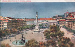 N 1144 - Praa D. Pedro IV (Rossio) - Edio Costa, Rua do Ouro, 295, Lisboa - Dim. 138x87 mm - Col. A. Monge da Silva (cerca de 1905)