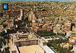 38- N. 198 - MADRID - Vista area - Ed. DOMINGUEZ - MADRID POSTALES ESCUDO DE ORO Ediciones FISA - Palaudarias,26 - Barcelona - Printed in Spain - SD - Dim. 14,9x10,4 cm - Col. Manuel Bia (1971)