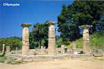 N. 23 - OLMPIA - O Templo de Hera (c. 600 a. C.) - Ed. OLYMPIC PUBLICATIONS - SKOUFA 56 - ATHENS 106 72 - TEL: 010 3615682 - SD - Dim. 15x10 cm - Col. Ftima Bia (2007)