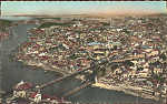 N 1 - PORTO. Vista panormica sobre o Douro - Editions du Globe - SD - Dim. 85x139 mm - Col. nio Semedo
