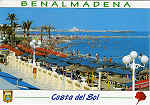N 32 - Benalmadena. Costa del Sol. Paseo Martimo - Ed. L. Dominguez - Dim. 14,8x10,3 cm - Col. Mrio Silva