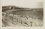 N 143 - La Corua. Praia de Riazor - Edio de Arribas, Zaragoza - SD - Circulado em 1956 - Dim. 9,2x14 cm - Col. M. Soares Lopes