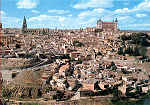 N 1460 - Toledo, Vista General (2) - Ediciones Jlio de la Cruz, Toledo - Dim. 150x105 mm  - Col. A. Monge da Silva (c. 1985)