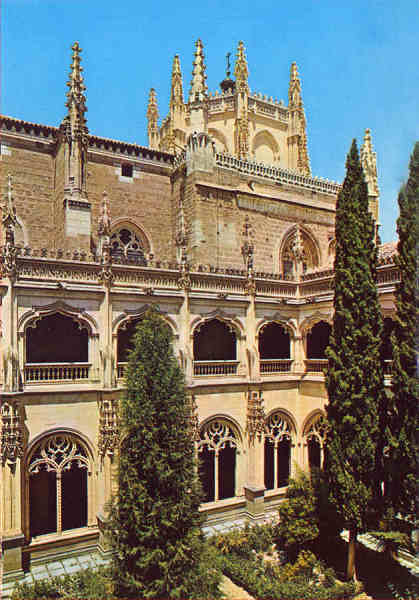 N 1477 - Toledo, Claustro de San Juan de los Reyes - Ediciones Jlio de la Cruz, Toledo - Dim. 150x105 mm  - Col. A. Monge da Silva (c. 1985)