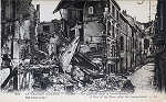 824 - La Grande Guerre. Verdun, Un quartier aprs le bombardement - Edition  Lev, Fils & Cie , Paris - Dim. 140x87 mm . Col. A. Monge da Silva (cerca de 1920)