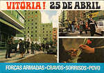 SN - FESTA DA LIBERDADE - Ref 25 de Abril - 3 Edicao RAN - LISBOA, 1975 - Dim. 15x10,5 cm - Col. Ana Maria Silva