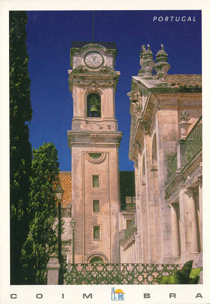 F293 - Coimbra. Torre da Universidade - Ed. Forways, Lda - Tel. 219310882 - SD - Dim. 149x104 mm - Col. nio Semedo