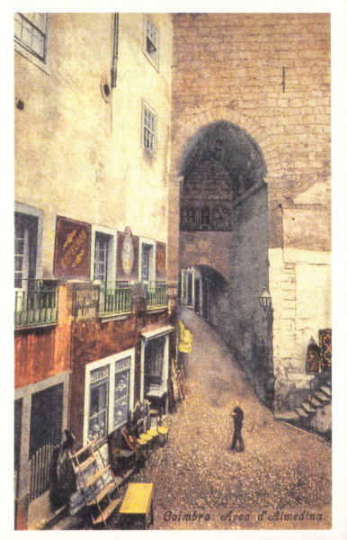 N. 34 - Arco de Almedina - COIMBRA - Ed. Annima (cerca de 2012) - Dim. 140x90 mm - Col. nio Semedo