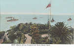 SN - Madeira British Fleet anchored Reid's Palace Hotel - Editor M.P.O. - Dim. 140x92 mm - Col. A. Monge da Silva (c.1910)