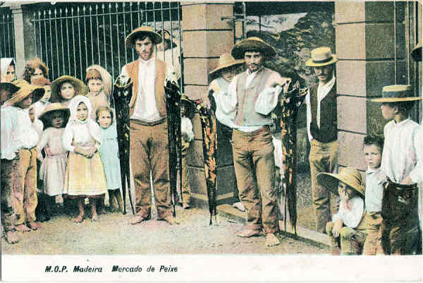 SN - Mercado de Peixe - Editor M.P.O. - Dim. 140x93 mm -Col. A. Monge da Silva (c. 1910)