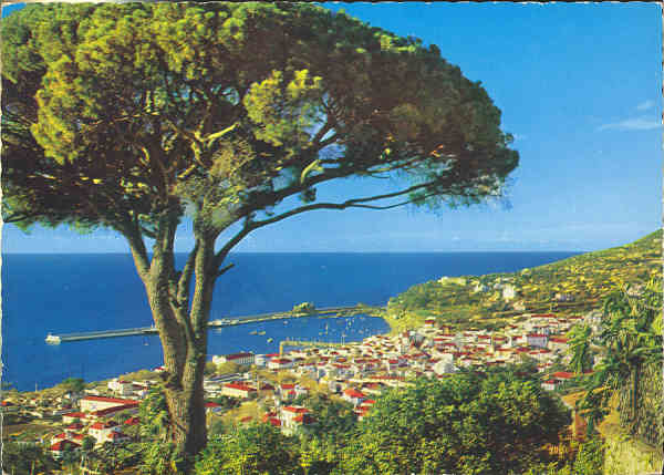 MD 40 - MADEIRA - Vista Oeste do Funchal - Ed. Hans Huber KG... - SD - Dim. 148x104 mm - Circulado em 30-3-1968 - Col. Graa Maia