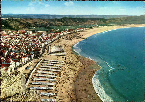 N 755/196 - NAZARE - Vista do Stio - Ed. Portugal Turstico - SD - Dim. 144x102 mm - Col. Graa Maia