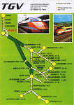 N 650 - TRAIN A GRANDE VITESSE (TGV) DE LA S.N.C.F. Le train le plus rapide du monde: 270 km/h vitesse d'exploitation 380 km/h record du monde le 26 Fvrier 1981 - Ed. LYNA-PARIS ABEILLE-CARTES 8, rue du Caire - 75002 PARIS - Tl. 42.36.41.28 Photo S.N.C.F. - CAV - SD - Dim. 10,5x14,8 cm - Col. Manuel Bia.
