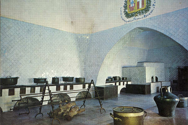 N 858 - PALCIO NACIONAL DE SINTRA (Portugal) - A Cozinha - Ed. Col. Passaporte LOTY - SD - Dim. 150x104 mm - Col. Graa Maia