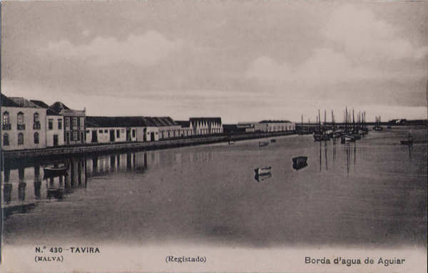 N. 430 - Borda d'gua de Aguiar - Dim. 137x87 mm em papel de fotografia - Edio Malva - Col. A.Monge da Silva (c. 1909)