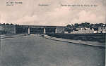 N. 433 - Ponte do caminho de ferro do Sul - Dim. 137x87 mm em papel de fotografia - Edio Malva - Carimbo postal de 1909 - Col. A.Monge da Silva