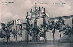 N. 435 - Egreja do Carmo - Dim. 137x87 mm em papel de fotografia - Edio Malva - Usado em 1910 - Col. A.Monge da Silva