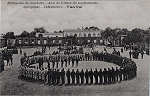 N 4989 - Juramento de Bandeira de Infanteria 4 - (papel de fotografia) - Edio J.Vianna, Rua do Arsenal, 124, Licbo - Dim. 140x88 mm Col. A.Monge da Silva (c. 1909)