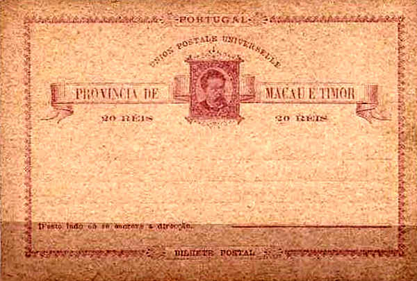 SN - Provncia de Macau e Timor - Edio ???, c. 1890 - Dim. ??x?? cm - Col. ???.