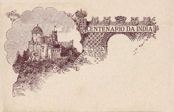 SN - Castello da Pena, Cintra 1498-1898 Centenrio da ndia - Edio ???, 1898 - Dim. ??x?? cm - Col. ???