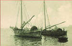 N 051319 - Timor Portugus - Corcoras (embarcaes costeiras) - Edio da Misso - SD - Dim. ??x?? cm - Col. Monge da Silva (Cerca de 1927)