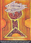 SN - Peixe (Ikan). Painel de Azulejos de Paula Santos - Edio C.M.Lisboa, 2000 - Dim. 147x104 mm - Col. A. Monge da Silva