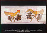 SN - Galo (Manu). Painel de Azulejos de Paula Santos - Edio C.M.Lisboa, 2000 - Dim. 147x104 mm - Col. A. Monge da Silva