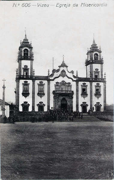 N 606 - Egreja de Misericrdia - Editor Alberto Malva, Rua da Magdalena, 23, Lisboa - Dim. 134x85 mm - Col. A. Monge da Silva