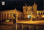 N 87 - VISEU (Portugal) - S Catedral e Museu Gro Vasco (vista nocturna) - Ed. LIFER, Porto - SD - Dim. 148x103 mm - Circulado em 16-6-1974 - Col. Graa Maia