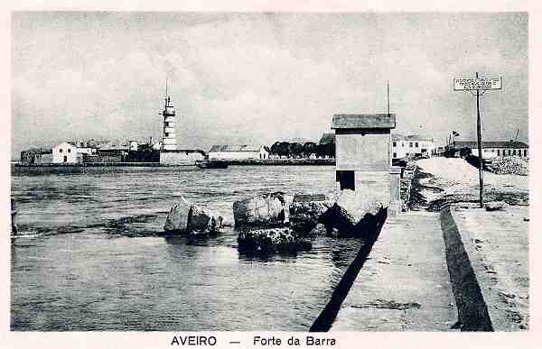 S/N - Aveiro Forte da Barra - Dimenses: 13,9x8,8 cm. - Col. Miguel Chaby (data?).