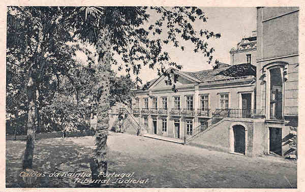 S/N - Caldas da Rainha-Portugal Tribunal Judicial - Editor Fernando Daniel de Sousa - Editado em 1927 - Dimenses: 14x9 cm. - Col. Miguel Chaby