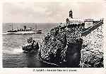N. 7 - Farol do Cabo S. Vicente - Ed. Joo Eugnio Fernandes, Sagres - 1950 (?) - Dimenses: 14,2x9,0 cm. Col. Miguel Chaby. 