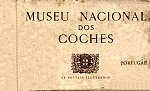 Capa dos 10 Postais Ilustrados do Museu Nacional dos Coches - SD.