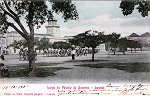 SN - Largo do Palcio do Governo, Loanda - Editor, Biker, Deposito de gello, Loanda - Dim. 138x86 mm - Carimbo Postal OUT1905 - Col. A. Monge da Silva